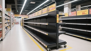 Giá để hàng bán lẻ hai mặt, siêu bền, kệ siêu thị đa năng, chất liệu thép sắt nhẹ bền chắc - Product Image 5