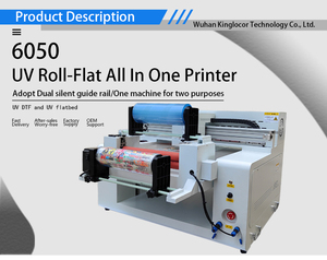 V שטוח מדפסת a1 גודל <span class=keywords><strong>uv</strong></span> מכונת שטוח 6050 מדפסת דיגיטלית שטוח - Product Image 5