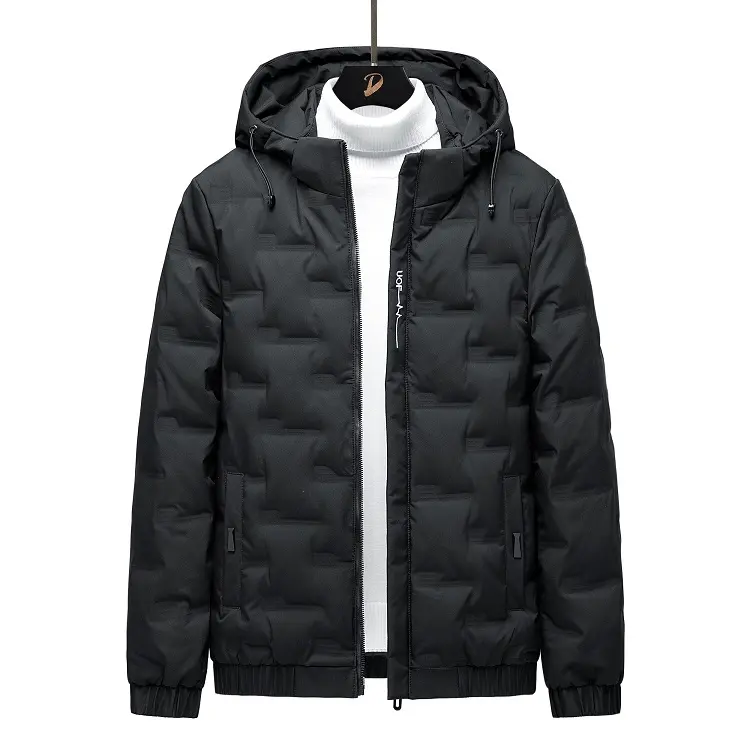 थोक कस्टम लोगो उच्च गुणवत्ता गर्म और हल्के बतख नीचे प्लस आकार सर्दियों puffer रजाई बना हुआ नीचे जैकेट