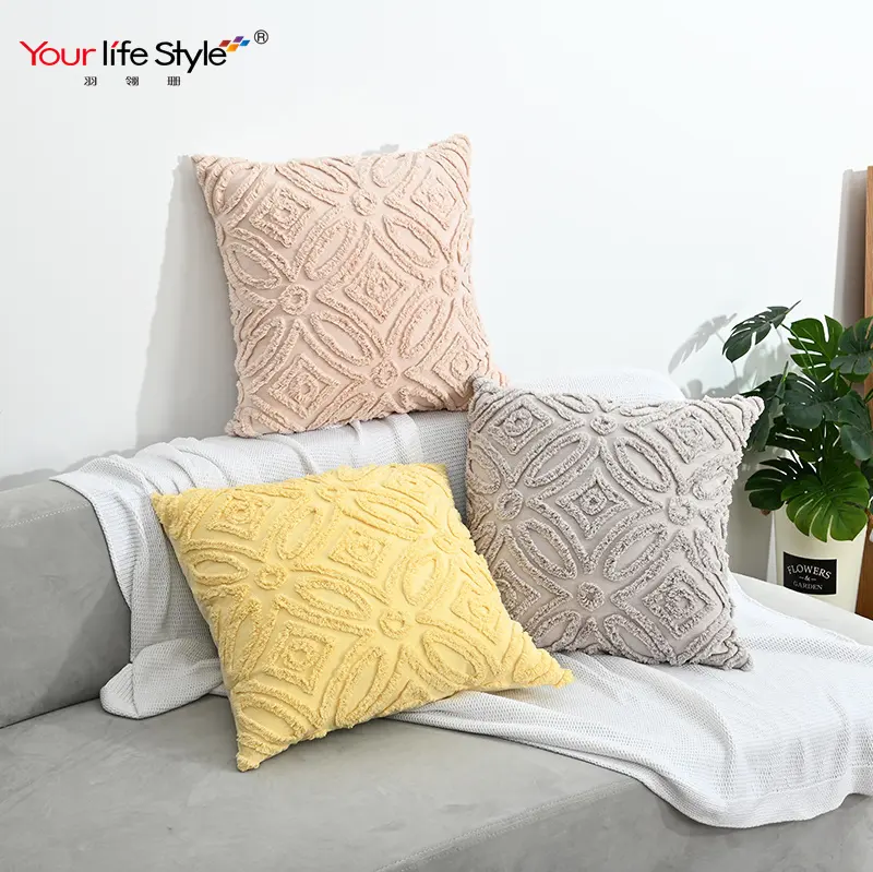 Custom Soft Japanese Decorative Pillow Case Cushion Cover 45*45 Cm pillow covers 18*18
