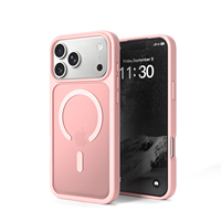 Coque de téléphone magnétique antichoc translucide effet mat pour iPhone 18 17 16 15 Pro Max – Vente en gros