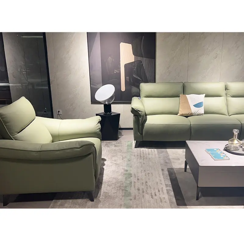 Fornitura di fabbrica a basso costo led reclinabile divano set stile italiano divano set mobili