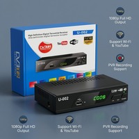 Receiver DVB-T2 Langsung dari Pabrik, Set-top Box TV Digital, Fungsi Putar Ulang USB Multimedia, DVB T2 Box