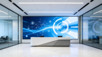 Mur LED P5 immersif pour la marque et la publicité en intérieur – Solution d'affichage couleur vive pour les espaces commerciaux à fort trafic
