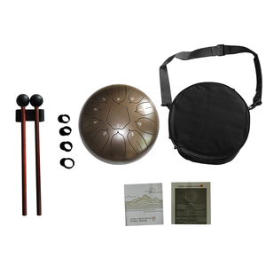 Tambour à langue en acier de haute qualité Tambour à percussion Instruments de musique Tambour de pluie - Product Image 1