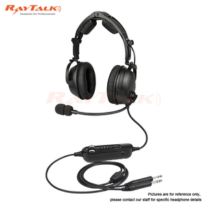 Chuyên Nghiệp ANR Cho Bluetooth Hàng Không Tai Nghe Cho Phi Công Có Thể Gập Lại Với 3.5Mm Giao Diện Cho Trường Bay Nói Chung Máy Bay Sử Dụng - Product Image 3