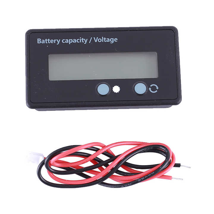Switian Compteur De Batterie DC 12-84V - Moniteur Tension Et Capacité Précis Pour Batteries Plomb-Acide & Lithium-Ion (Écran Vert)