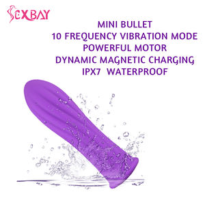 SEXBAY Neuester Ferngesteuerter Aufladbarer Stimulator IPX7 Wasserdichtes Silikon-Sexspielzeug Bullet <span class=keywords><strong>Vibrator</strong></span> für Frauen - Product Image 2