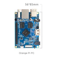 Carte de développement électronique OEM Orange Pi PC H3 Quad Core, compatible Lubuntu Linux Android Mini PC, supérieure au Raspberry Pi 2