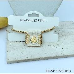 Braccialetto intrecciato fatto a mano in stile Boho per le donne alla moda accessori per feste Casual gioielli - Product Image 1