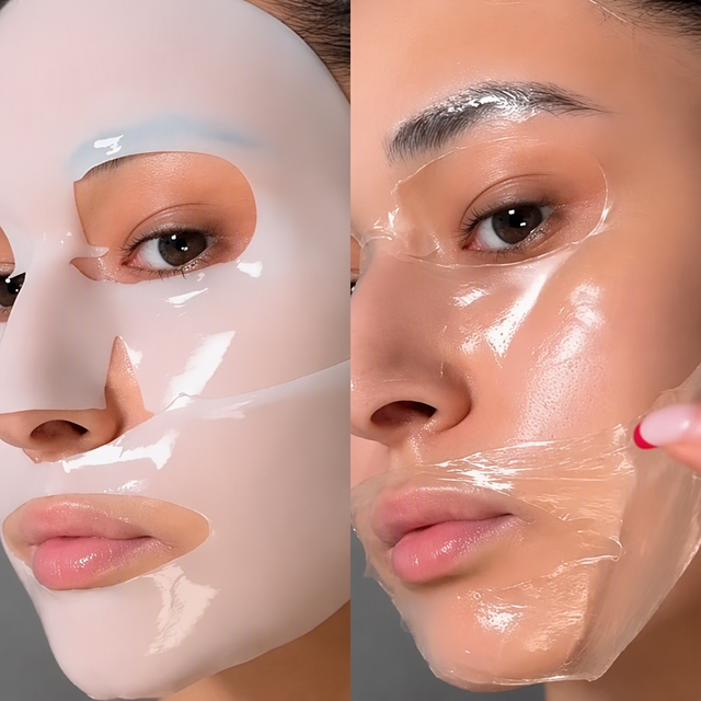 Facial Mask Sheet Jelly Hydrogel Magic Dry Gel OEM/ODM Supply for Skincare Facial Mask Material