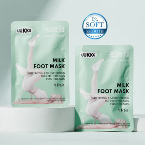 UUKKG Meilleure Vente Masque Exfoliant pour les Pieds, <span class=keywords><strong>Gommage</strong></span> Pédicure, Chaussettes Spa, Masque Peeling pour les Pieds, Soin des Talons, Élimine les Peaux Mortes, Hydratant - Product Image 2
