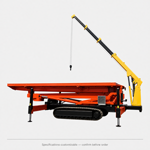 Plateforme de travail aérien hydraulique OEM Huaying 18-31m 8-20 tonnes pour la pose de tuiles avec PLC Mitsubishi - Product Image 2