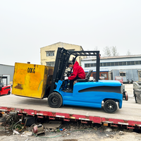 Chariot élévateur électrique personnalisé de 3500 kg (3 tonnes) avec moteur de 10 kW, pont en acier moulé de haute qualité, en vente dans le monde entier