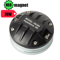 Haut-parleur de compression en titane de 1,75 pouces, 8 ohms, 70 W avec aimant néodyme pour systèmes audio haute fidélité