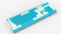 Acer OKB0A0 Clavier d'ordinateur filaire 104 touches LED rétro-éclairé USB Style de projection Nouveau produit Keycaps résistant