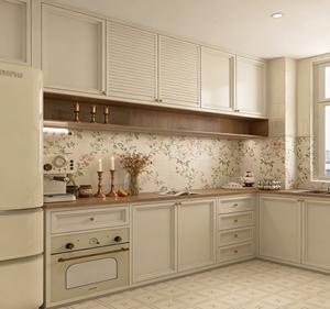 BALOM Customized Smart Door <b>Kitchen</b> <b>Cabinet</b> | Ready Made Modular Set | <b>Vintage</b> <b>Kitchen</b> with Island for Cozy Charming Spaces - Product Image 2