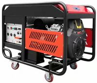 Générateur à essence Tianfa à démarrage automatique quatre temps, sortie triphasée AC 220V 10 kW, réservoir de carburant de 15L, temps de fonctionnement continu de 12h