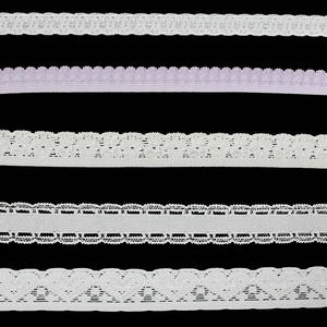 कस्टम 10 मिमी बुना हुआ चमकदार रंग कढ़ाई फीता नायलॉन स्पैन्डेक्स लोचदार कमर - Product Image 5