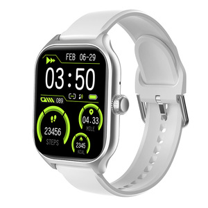 <span class=keywords><strong>Smartwatch</strong></span> con Cardiofrequenzimetro e Tracker Fitness, Braccialetto Intelligente con Cinturino in <span class=keywords><strong>Acciaio</strong></span> e Silicone - Product Image 5