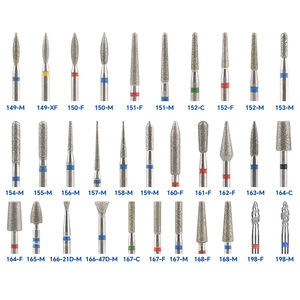 Broca de carburo de tungsteno KADS con punta de diamante de 3/32 pulgadas para remover piel muerta y pulir uñas acrílicas, limpia cutículas. - Product Image 1