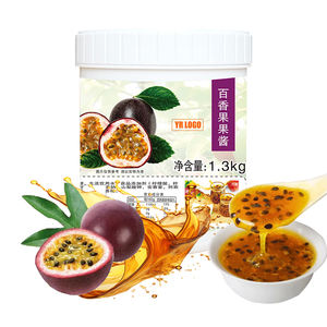 Puré de Maracuyá y Mermelada de Frutas Frescas al por Mayor en Botellas para la Industria del Té Boba y Bebidas, Concentrado de 1.3 kg, Fácil de Usar - Product Image 6