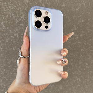 Coque de téléphone pour iPhone 17 Pro Max, effet givré, couleur dégradée, ultra-fine, intégrale, antichoc - Product Image 6