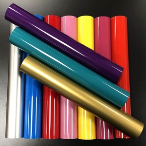 Vinilo Termotransferible de PU (HTV) para Letras, <span class=keywords><strong>Película</strong></span> para Ropa DIY, 500mm de Ancho, Modelo DP01-35, Hecho en China para Impresión por Transferencia de Calor - Product Image 1