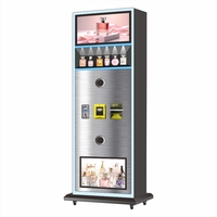 Máquina Expendedora Automática con Pantalla Táctil de 6 Botones, Punto de Venta con Pago en Efectivo, Dispensador, SDK, Wi-Fi, 4G LTE, Versión con Monitoreo Remoto