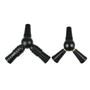 Connecteur <span class=keywords><strong>de</strong></span> chicha en aluminium pur en forme <span class=keywords><strong>de</strong></span> Y pour 2 personnes, idéal pour les salons <span class=keywords><strong>de</strong></span> chicha - Vente en gros - Product Image 5