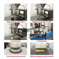 Nouveau Distributeur de Pâte et de Garniture pour Petites Pâtisseries (Gâteaux, Biscuits, Donuts, Mousses, Cupcakes) et Crèmes Glacées, avec Fonction de Remplissage et de Glaçage, Haute Performance