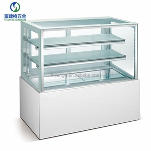 Glacière réfrigérée d'affichage de gâteau de vitrine de gâteau de refroidisseur de <span class=keywords><strong>boulanger</strong></span> équipement commercial de réfrigérateur - Product Image 1