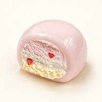 Ensemble de jouets squishy saveur pastel, 6 couleurs, boîte de partage sucrée, texture superposée, jouets squishy doux
