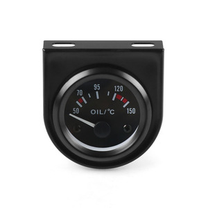 Jauge de température d'huile automobile universelle 12V pour compteur automobile, avec capteur pour applications 50-150°C, directement de l'usine - Product Image 2