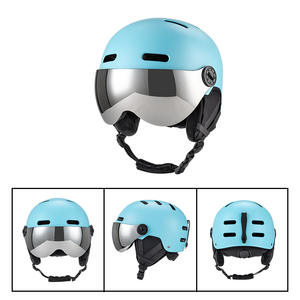 <span class=keywords><strong>Casque</strong></span> de ski et de snowboard OEM avec visière <span class=keywords><strong>Freestyle</strong></span> en ABS+EPS respirant unisexe léger - Product Image 2