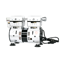 VN-120V 100L/min 220v piston portable air compresseur oilless membrane pompe à vide