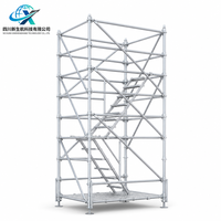 Système d'échafaudage Ringlock et d'échelles Q235 pour matériaux de construction – Connexion robuste et stable