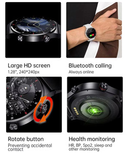 <span class=keywords><strong>Reloj</strong></span> Inteligente DENIXI Premium Business QW33 - Llamadas <span class=keywords><strong>Bluetooth</strong></span> Unisex Pantalla Táctil Completa <span class=keywords><strong>Reloj</strong></span> Inteligente <span class=keywords><strong>Deportivo</strong></span> - Product Image 3