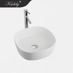 意大利浴室设计方形陶瓷洗手盆