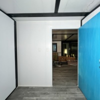 Casa Prefabricada Modular de Acero de 2 Pisos, Contenedor Portátil Personalizado de 20 pies/40 pies, Vivienda Familiar, Apartamentos Pequeños, Supermercado, Hotel
