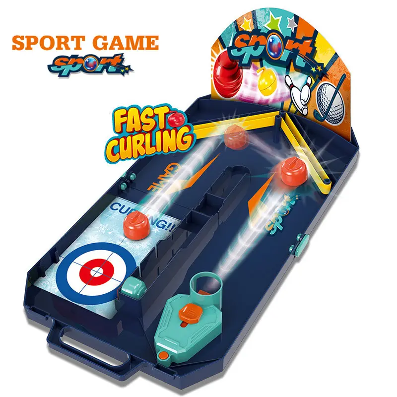 Educatief Speelgoed Sport Desktop Games Interactief Speelgoed Bowling Curling Golf Spelen
