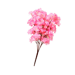 Branches de fleurs de cerisier artificielles Xinchengzhi 30cm-100cm, bouquet de fleurs en soie et plastique pour décoration intérieure de mariage - Product Image 4