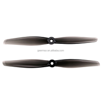 Hélice de drone FPV 2CW+2CCW DP7X5.5GR-PC pour HQProp 7X5.5, lot de 4 pièces en polycarbonate gris clair, pièces et accessoires de drone DIY