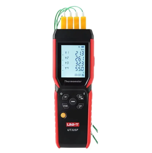 Termómetro Digital UT325F con Termopar Tipo K, Registrador de Temperatura Industrial Multicanal de Alta Precisión - Product Image 5