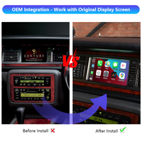 Kit de Interfaz de Módulo Decodificador Multimedia Inalámbrico Apple CarPlay Android Auto para Toyota Century GZG50