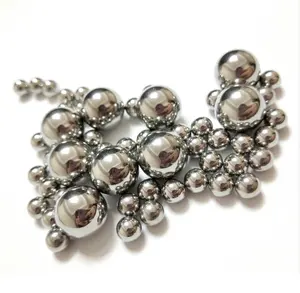 SS304 Stainless Steel Ball 19.05mm 1 Inch 25.4mm Solid Steel Ball With High Quality
