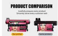 3.2m 1.8 m murah kanvas sublimasi format besar Eco Solvent printer dengan Xp600 6 kaki 1.8 m Eco-solet Printer mesin cetak