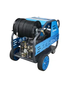 Electric 200 bar professional sewer unblocking cleaning efficient pipe sewer cleaning machine