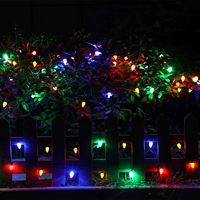 Pour UL 120V C9 LED Lumières de Noël Ampoule à facettes Bougies pour Hôtel E17 Type de Base