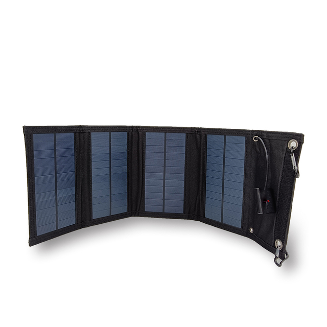 FSERNERGY RC-P116 Mini 10W Monocrystalline Foldable Flexible Solar Panel Charger USB Port Portable Battery Power Banks for Phone